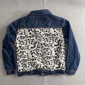 Gymboree Kids The Nightmare Before Christmas Blue Denim Jacket Size L (10-12)